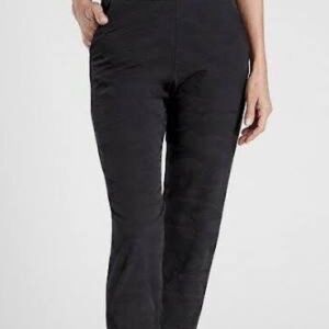 ATHLETA Brooklyn Camo Jogger, SIZE 0 (XXS), BLACK CAMO LUX